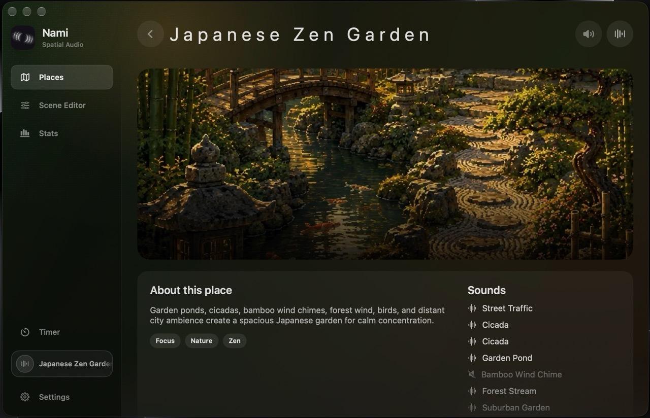 Nami Japanese Zen Garden Place