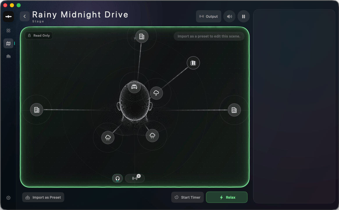Nami Stage interface